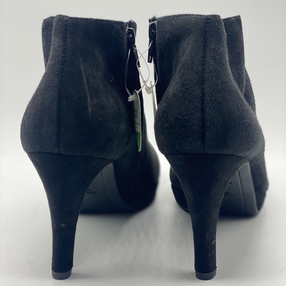 Paul Green ELLE WOMENS‎ SUEDE BOOTIES IN Black - Picture 7 of 10